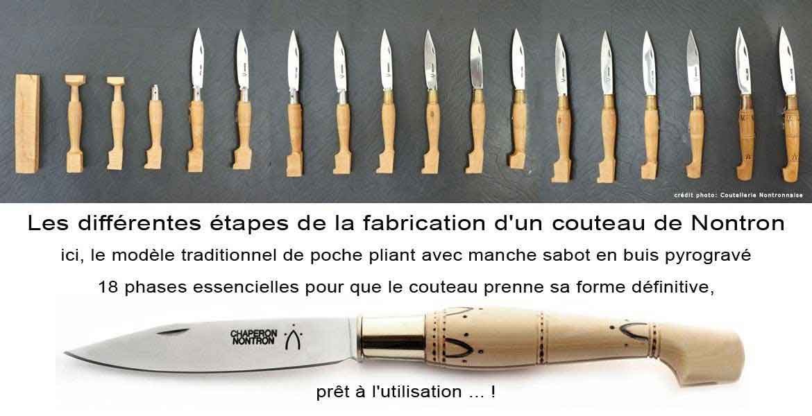 Couteaux de table Nontron Office Château Poulvère | Achat en ligne